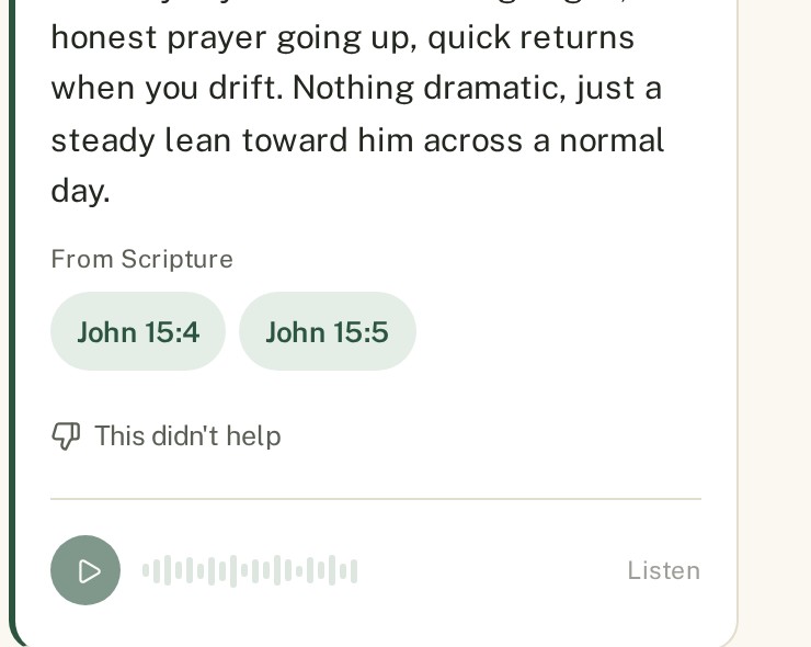 Ask Bobby: an answer with the verse it comes from