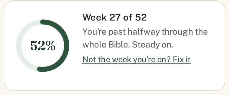 Your progress ring, showing the week you&rsquo;re on